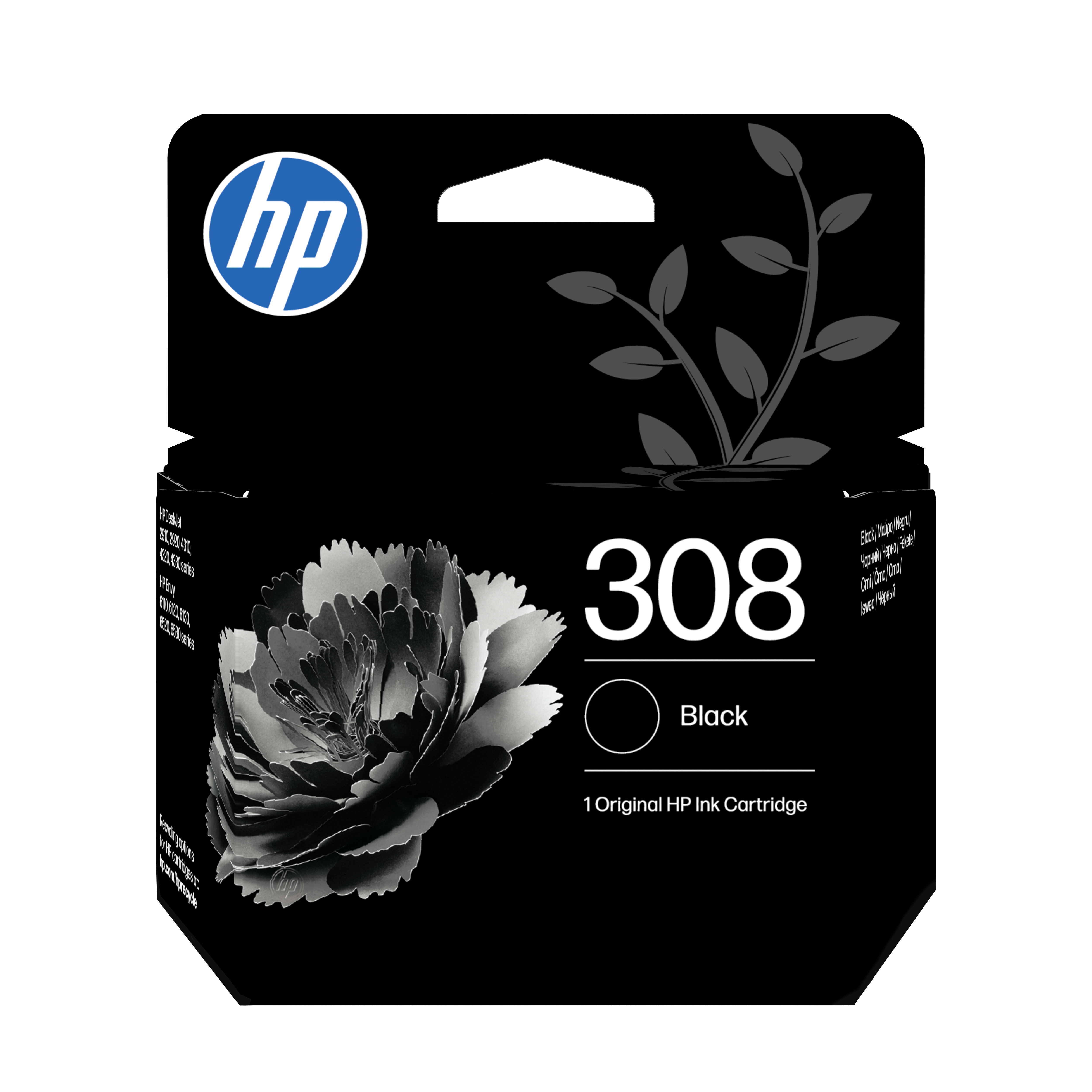 HP HP 308 Black/Tri-Color Original Ink Cartridge Combo 2-Pack