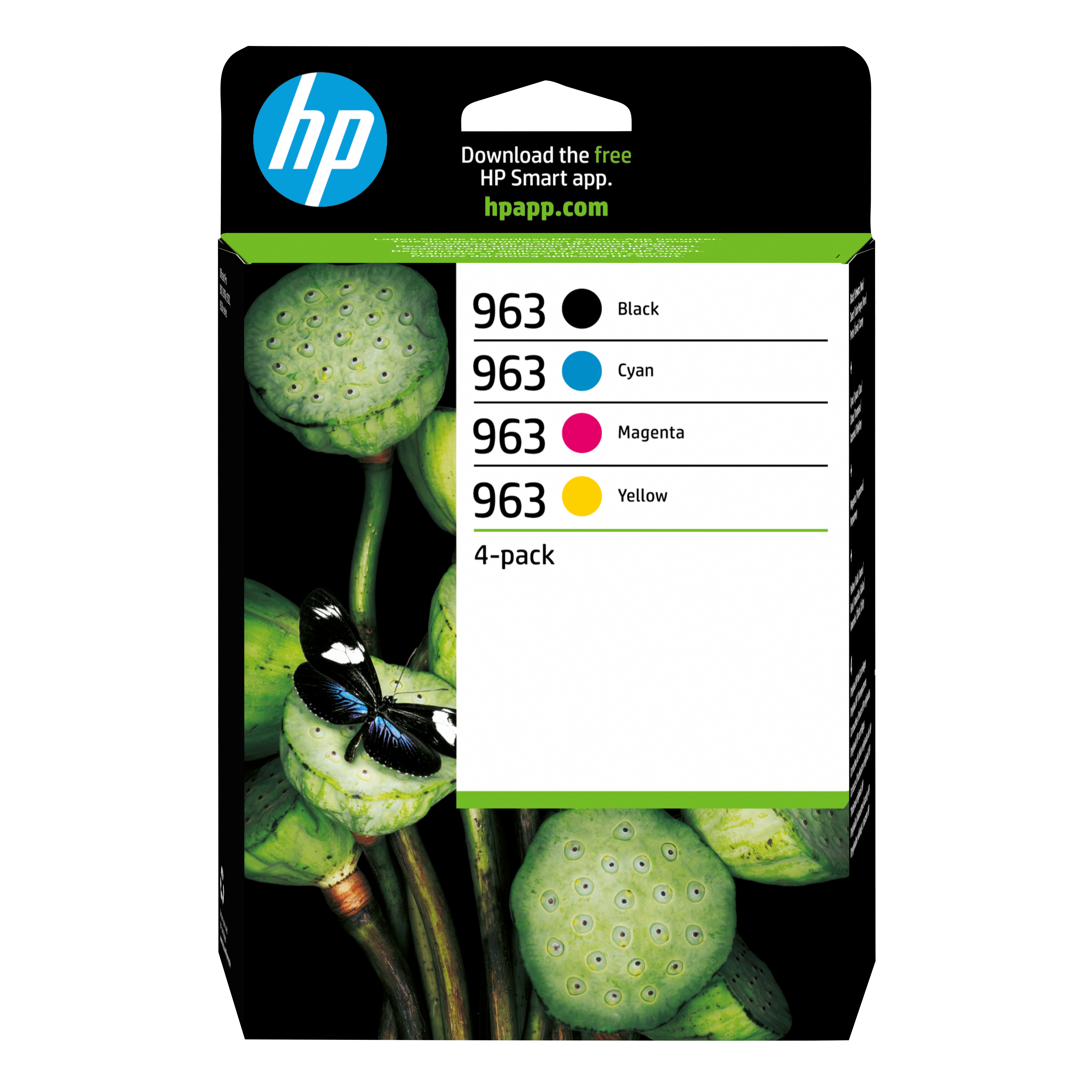 HP HP 963 CMYK Original Ink Cartridge 4-Pack