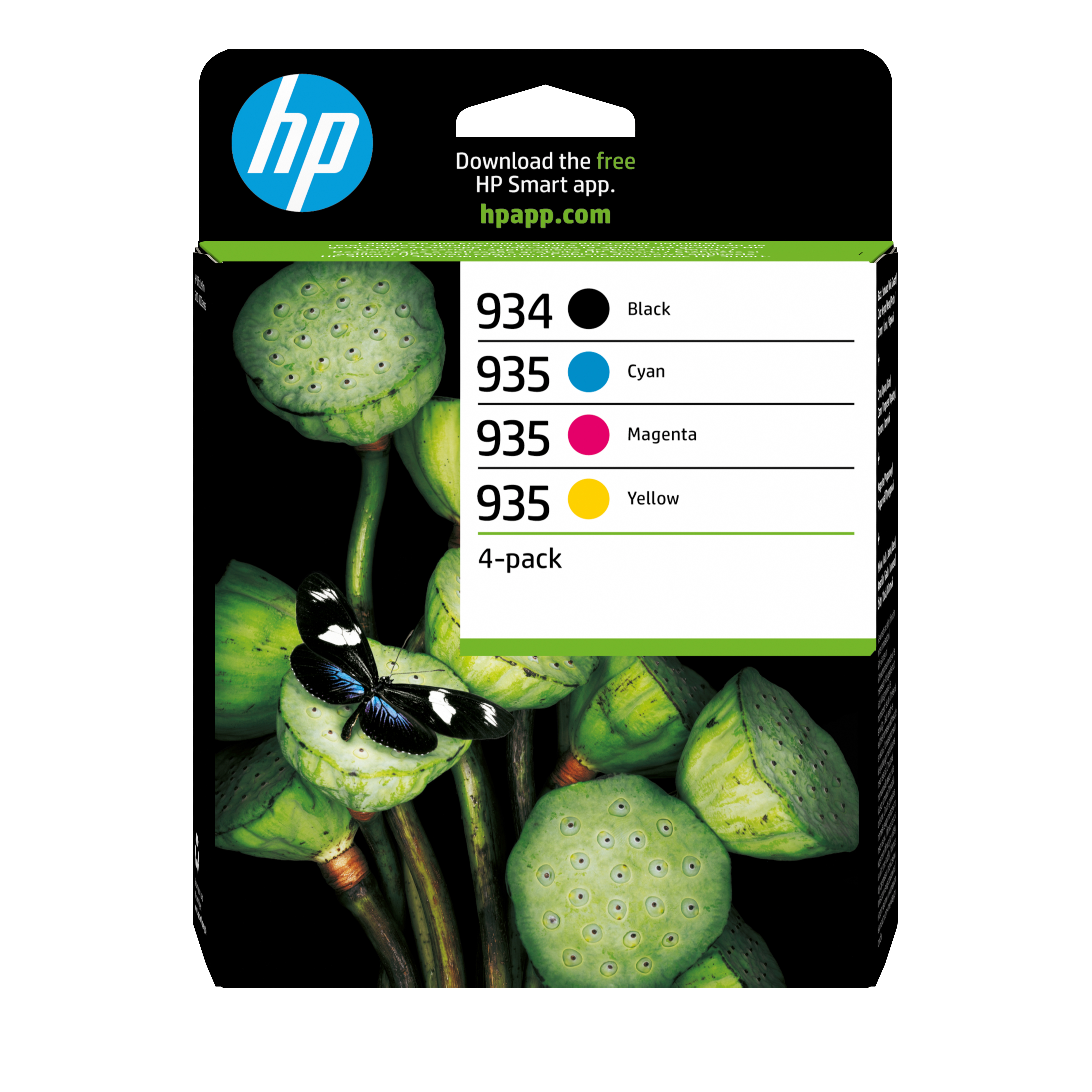 HP HP 934 Black / 935 CMY Ink Cartridge 4-Pack