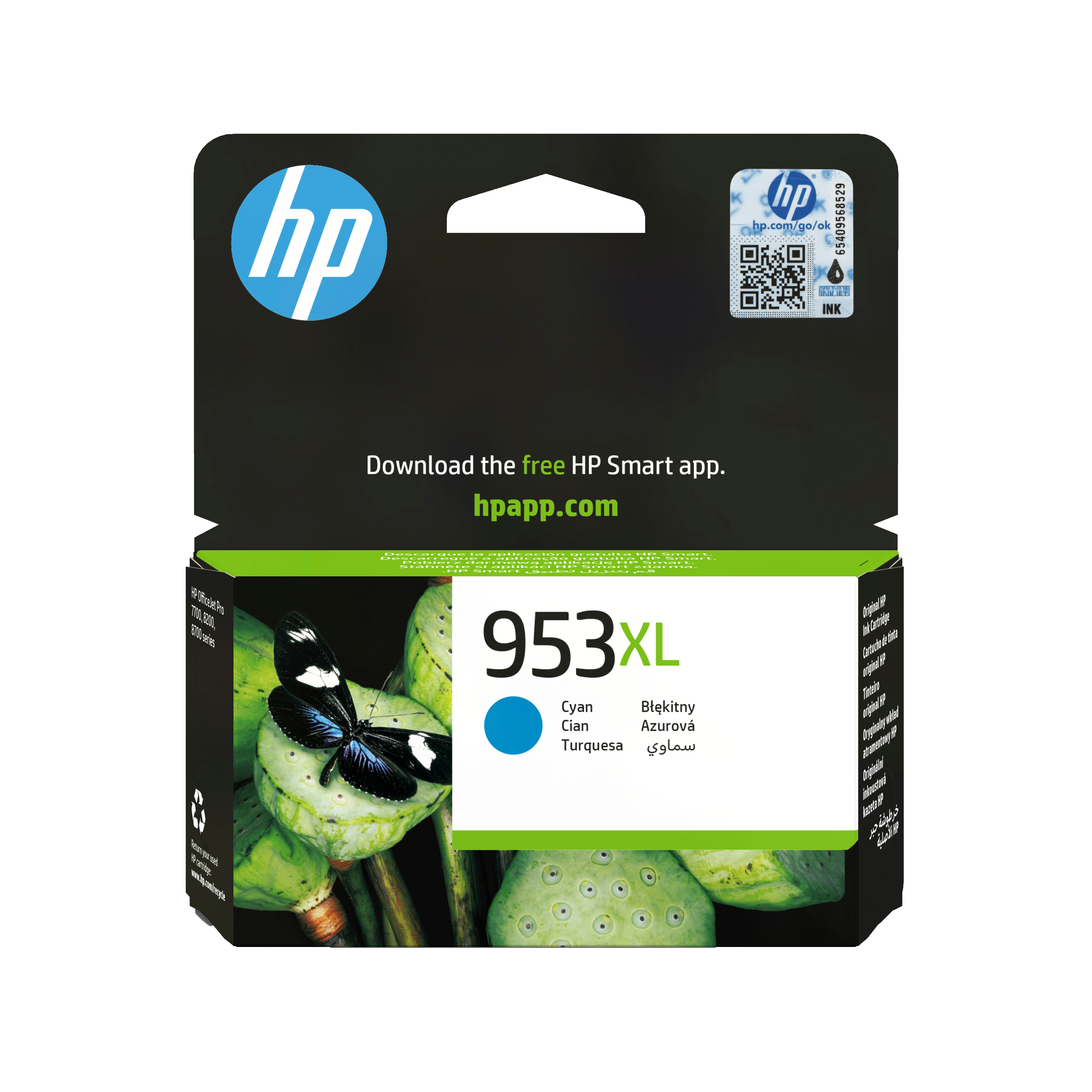 HP HP 953XL High Yield Cyan Original Ink Cartridge