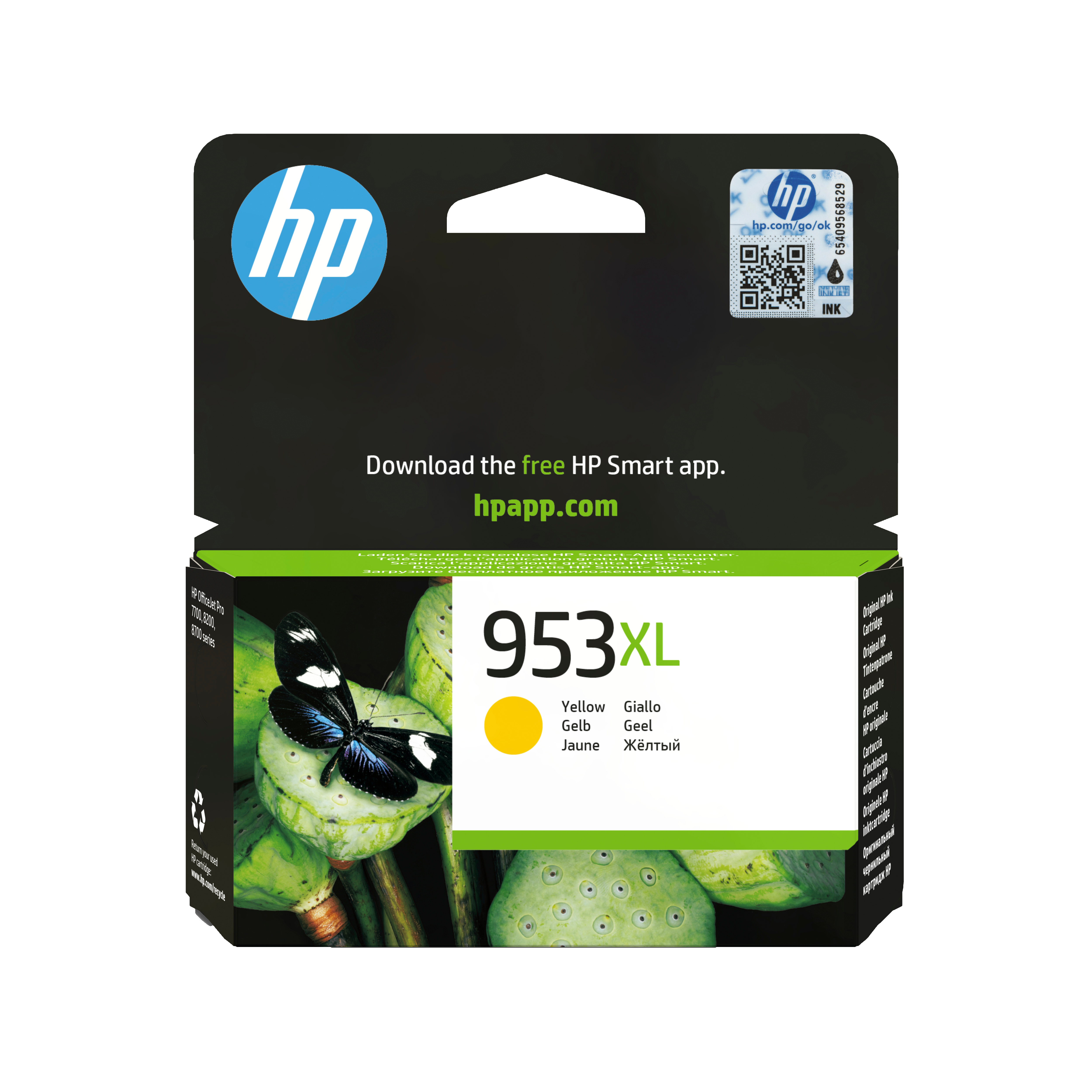 HP HP 953XL High Yield Yellow Original Ink Cartridge