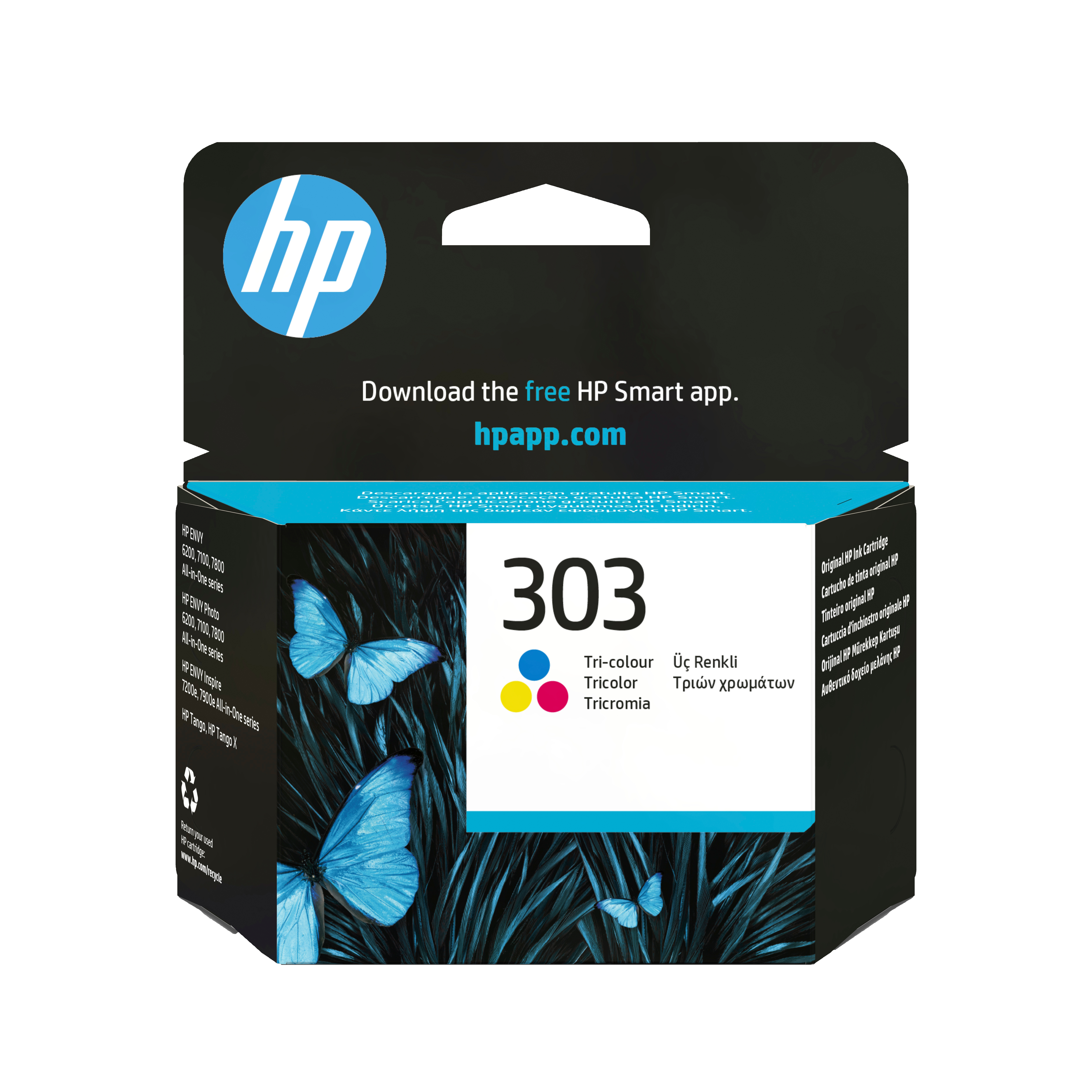 HP HP 303 Tri-color Original Ink Cartridge