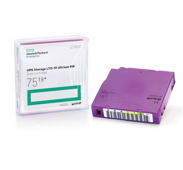 HPE HPE LTO-10 Ultrium 30TB / 75TB RW NO LABEL