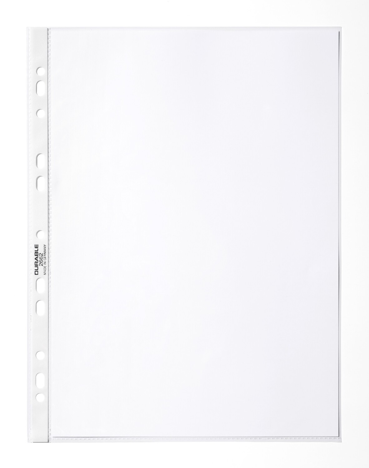 Durable DURABLE Prospekthüllen A4 Business 0,05mm 10 Stück glasklar