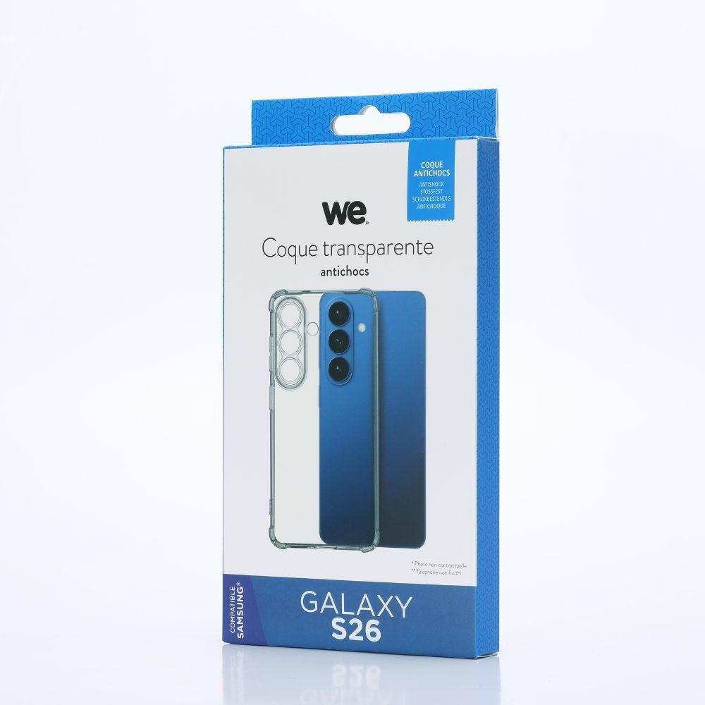 WE Coque de protection TPU SAMSUNG GALAXY S26 Transparent