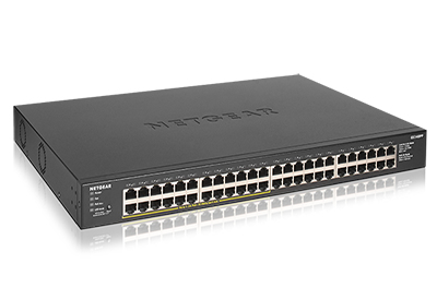 NETGEAR 48-Port Gb unmanaged PoE+ Switch