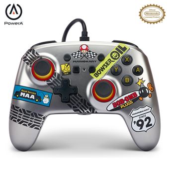PowerA Manette filaire améliorée Mario Kart pour Nintendo Switch
