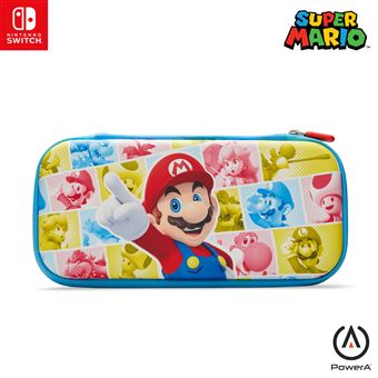 PowerA Etui de protection gaming Slim Case Photo Booth Mario pour Nintendo Switch