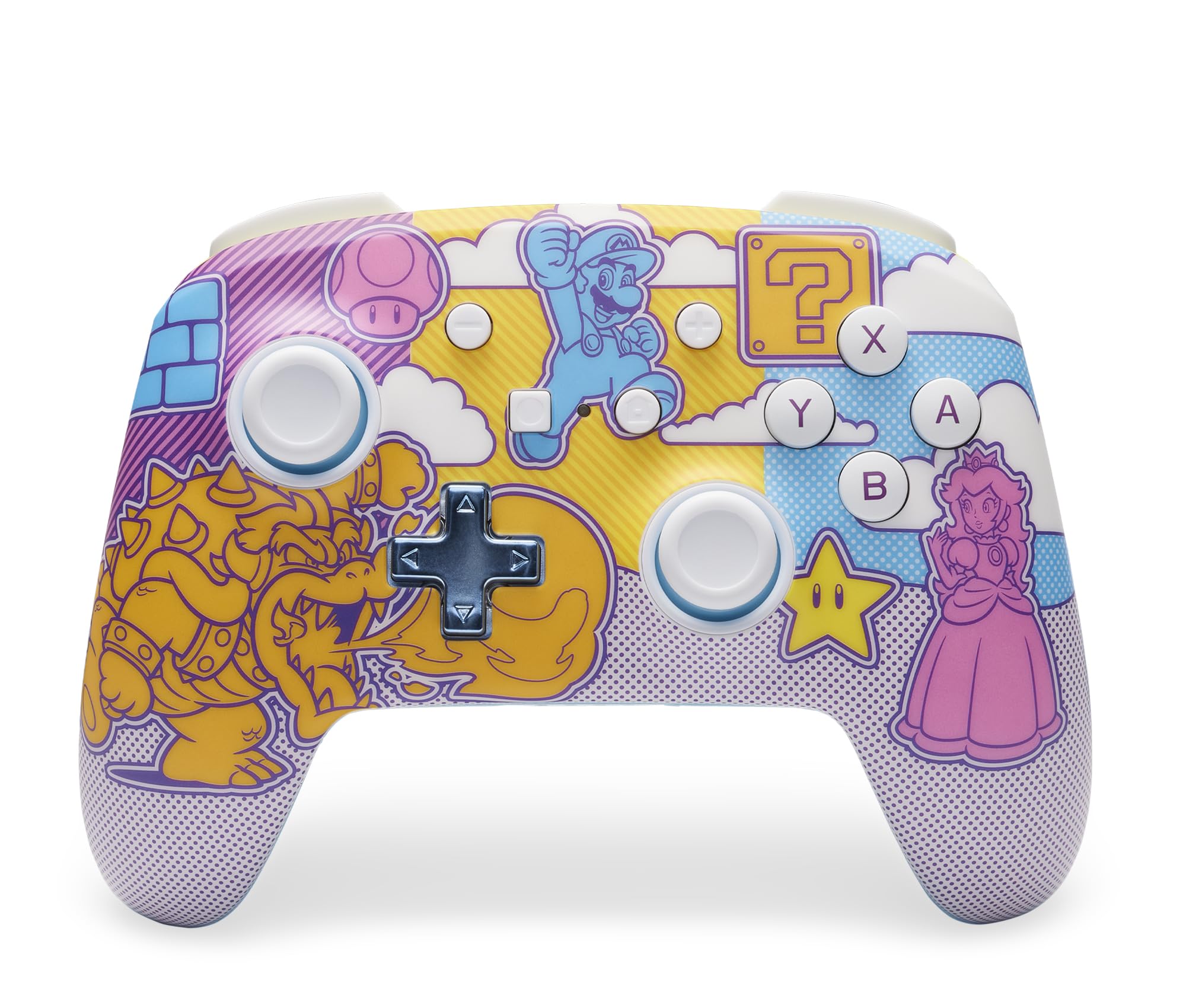 PowerA Manette sans fil Line Art Mario pour Nintendo Switch