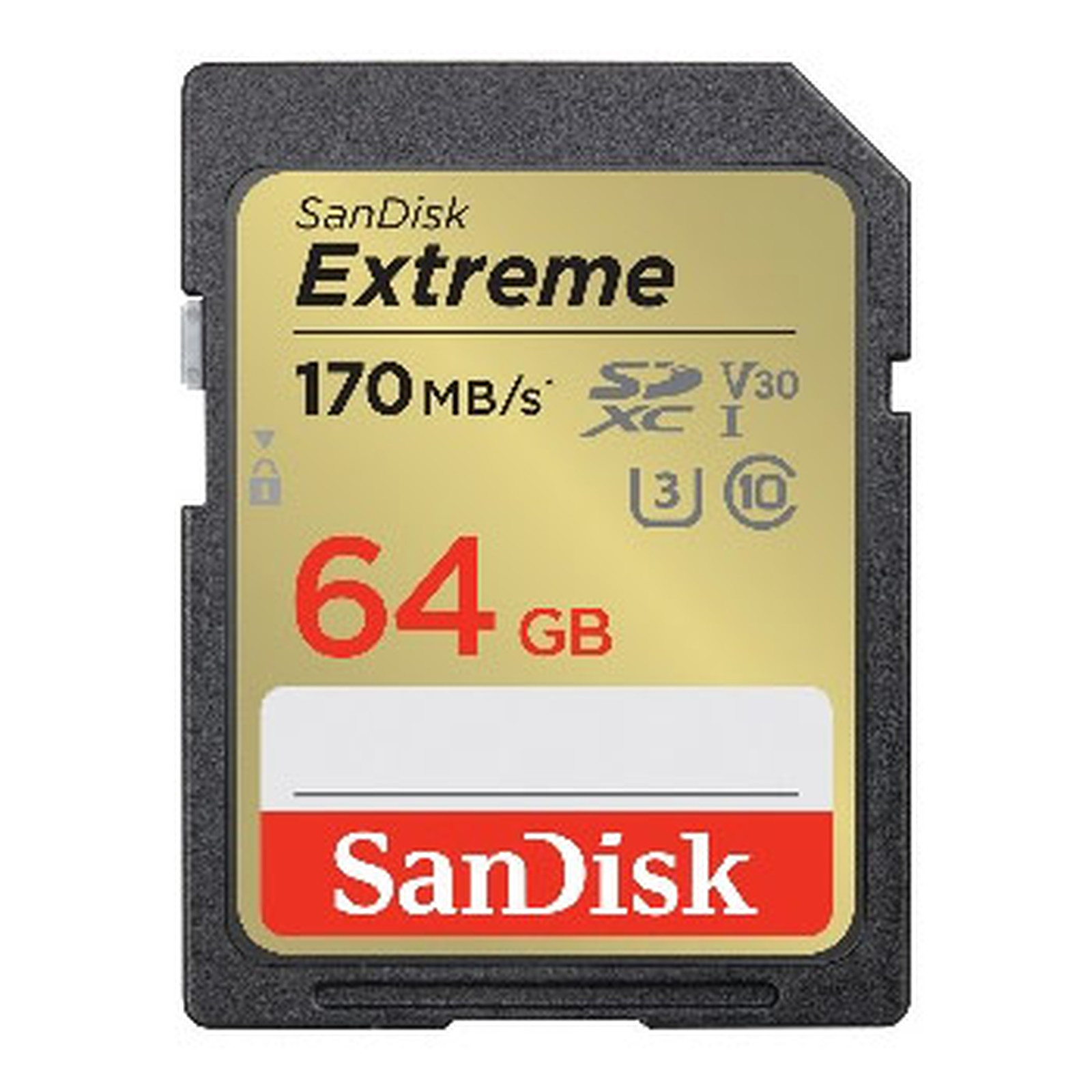 SanDisk Professional Extreme 64GB SDXC 170MB/s UHS-I C10 U3