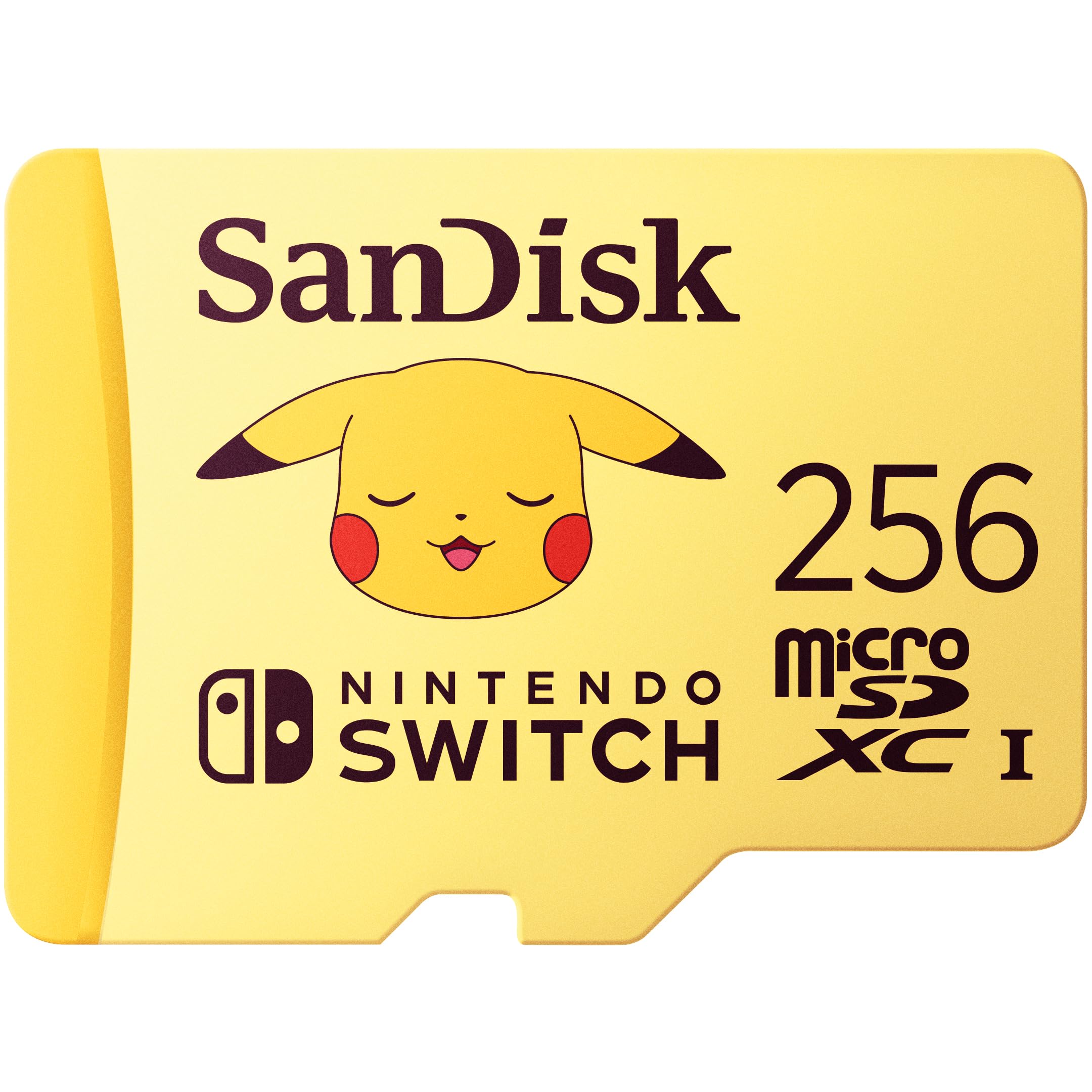 sandisk MicroSD Nintendo Pokemon Pikachu 256GB