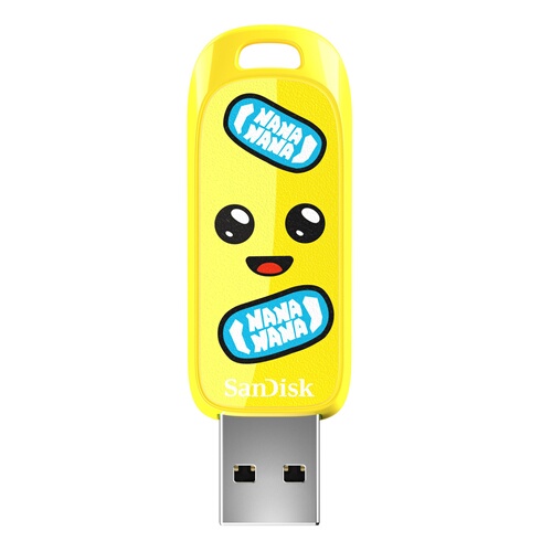 sandisk Fortnite Peely USB 3.2 Gen1 64GB 130MBs