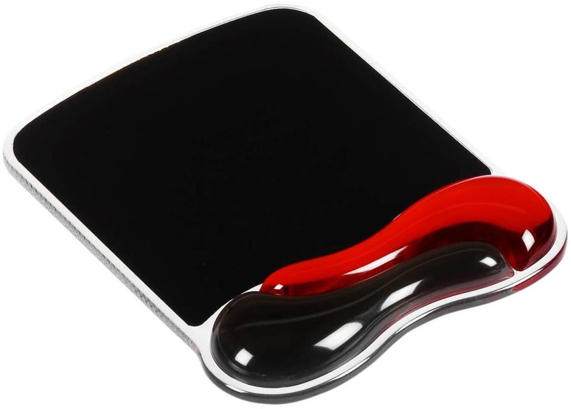 KENSINGTON Tapis de souris Duo Gel (coloris noir/rouge)