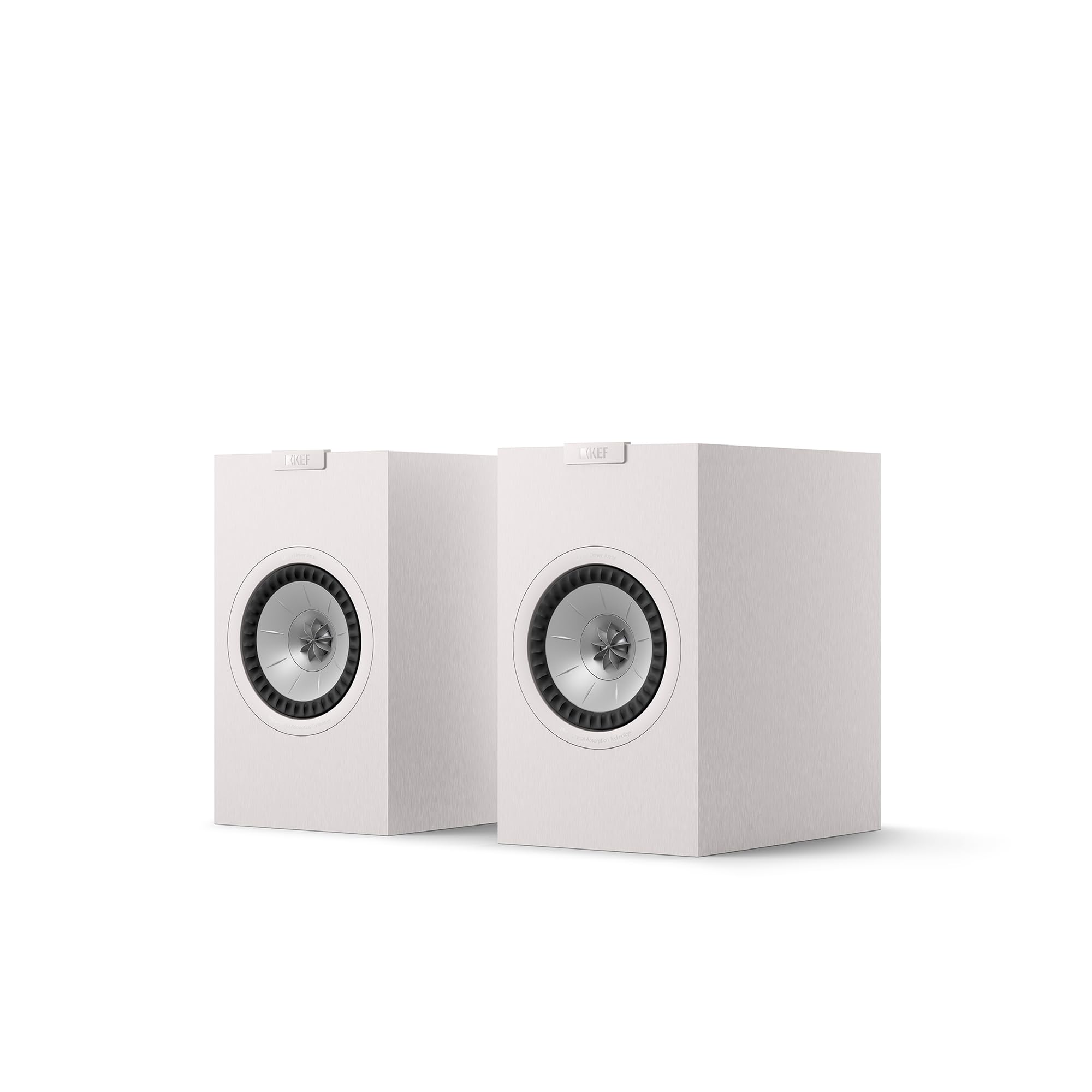 Kef Enceinte bibliothèque Q1 Meta Blanc Satin vendues par paire
