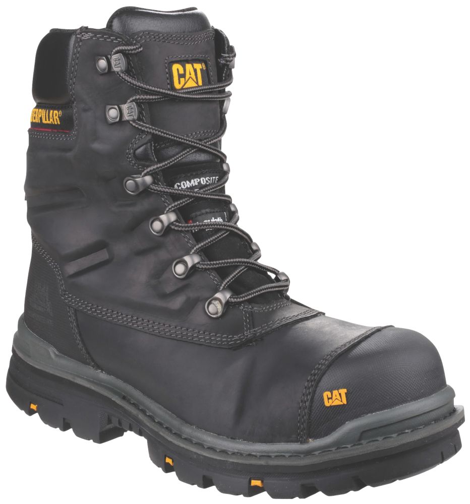 CAT Chaussures de sécurité montantes sans métal S3 Premier noires pointure 45