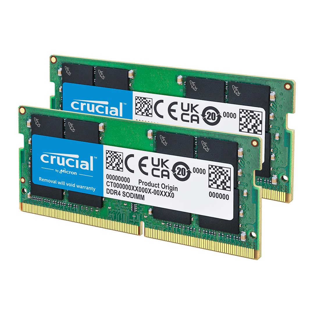 CRUCIAL SO-DIMM DDR4 64 Go (2 x 32 Go) 3200 MHz CL22 DR X8