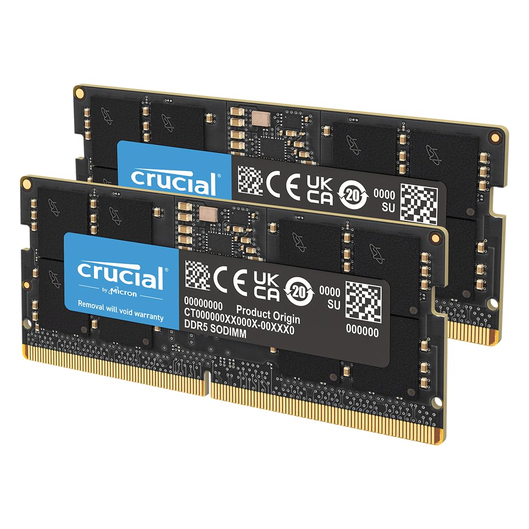 CRUCIAL 64GB Kit 2x32GB DDR5-5600 SODIMM