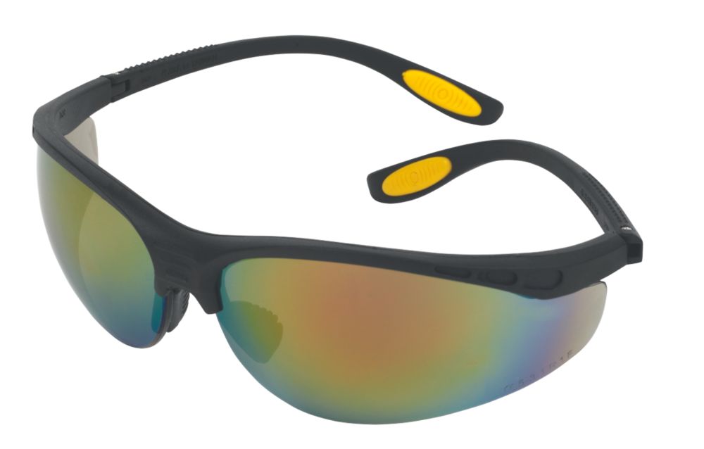 DeWalt Lunettes de sécurité à verre miroir effet feu Reinforcer