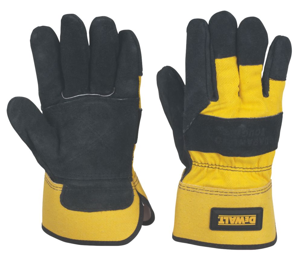 DeWalt Gants de manutention DPG41L EU noir / jaune taille L