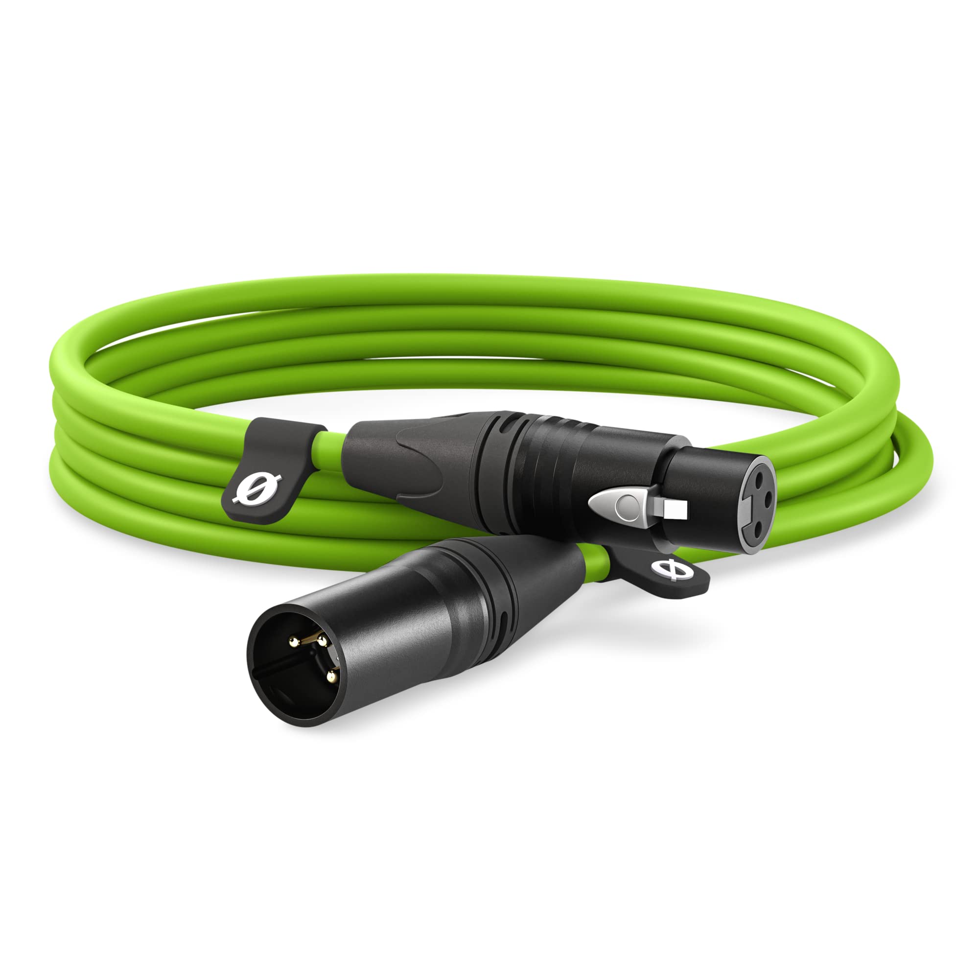 RODE Premium XLR-Kabel XLR3M-G green (hellgrÃ¼n