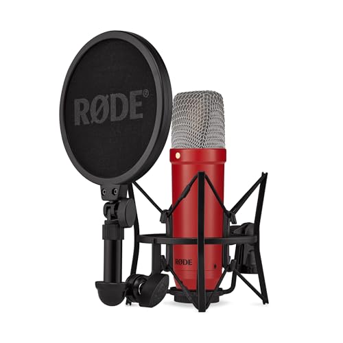 RODE NT1 Signature Red, Großmembran-Kondensatormikrofon