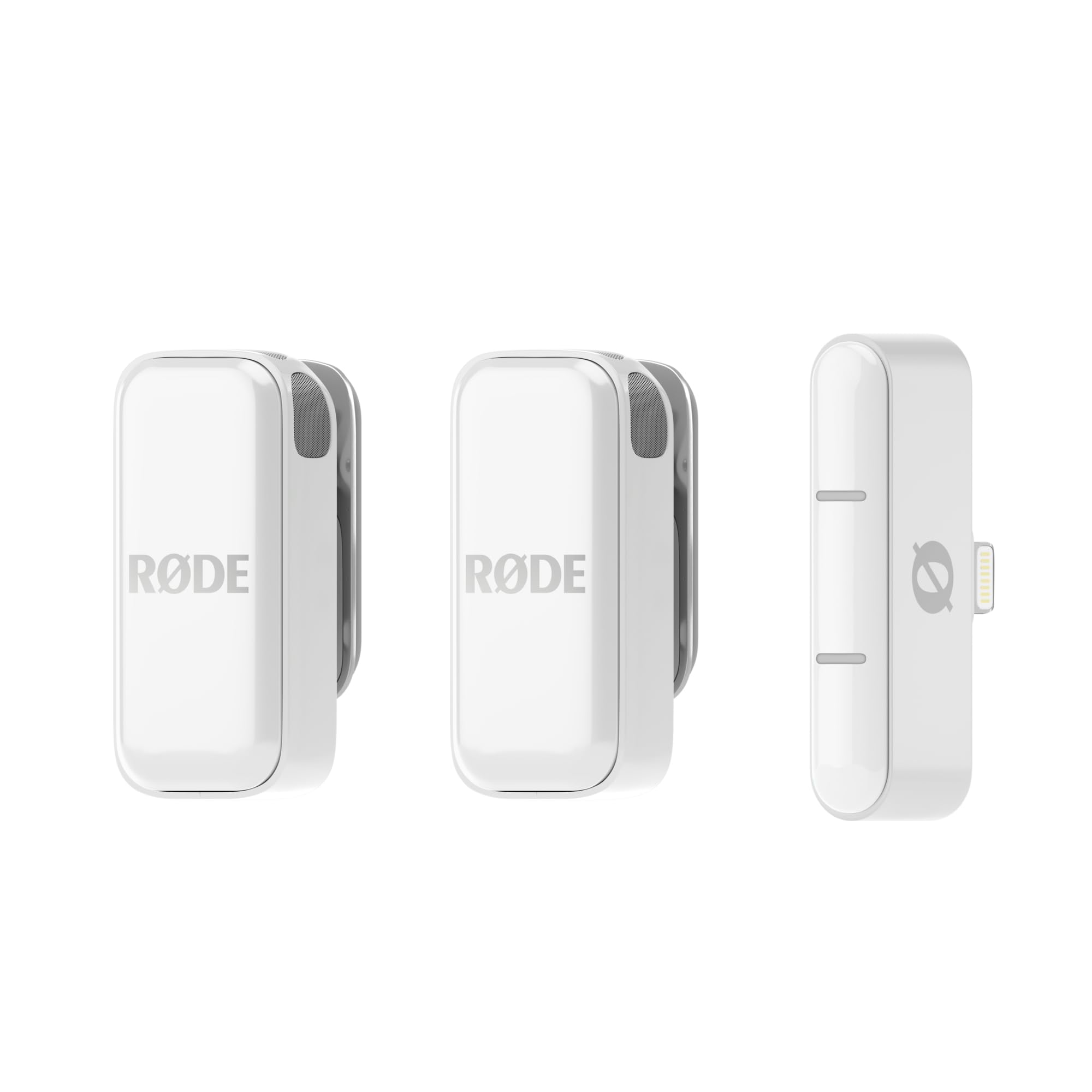 RODE Wireless Micro, Drahtlos-Mikrofonsystem – Lightning, blanc