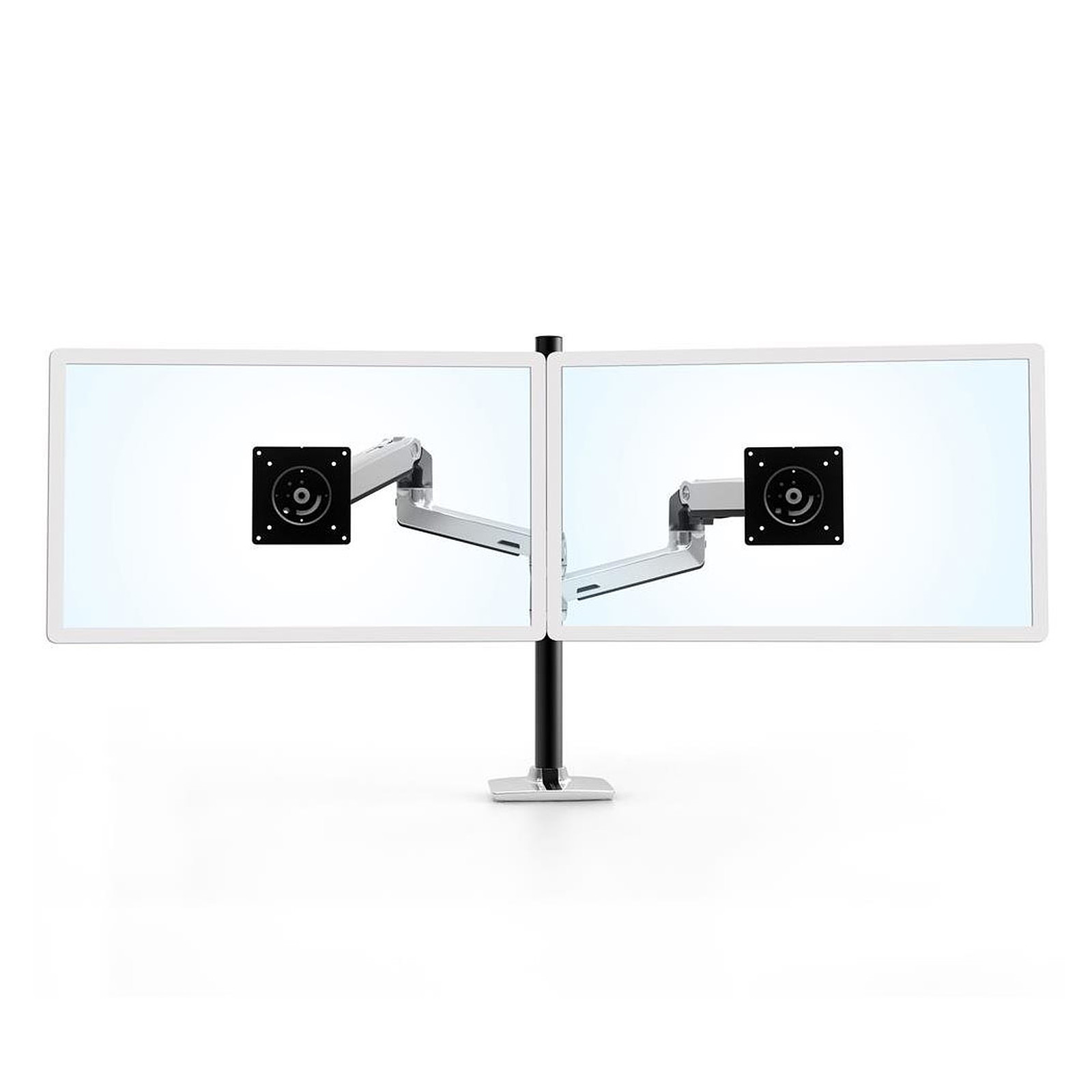 Ergotron Bras LX Double Colonne Haute Aluminium