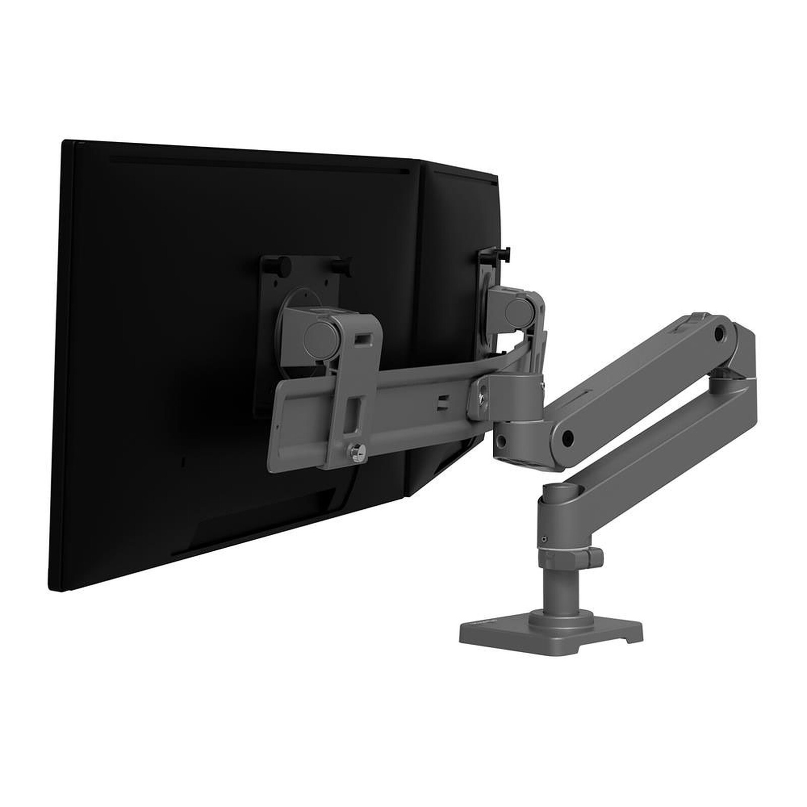 Ergotron Bras bi-écrans LX Pro Gris