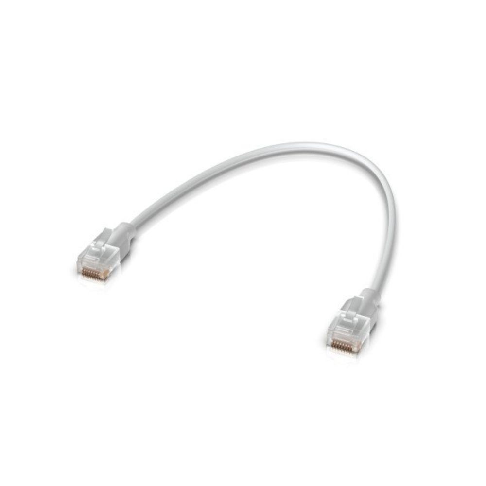 Ubiquiti UACC-Cable-Patch-EL-0.3M-W C ble de raccordement nano-fin 2,5 GbE
