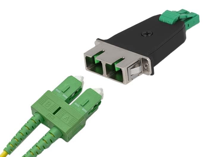 GENERIQUE COUPLEUR duplex monomode LC APC/LC APC