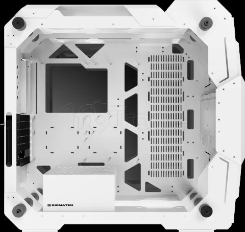 Xigmatek Boitier Grand-Tour E-ATX Alphard Pro RGB avec panneau vitré (Blanc)