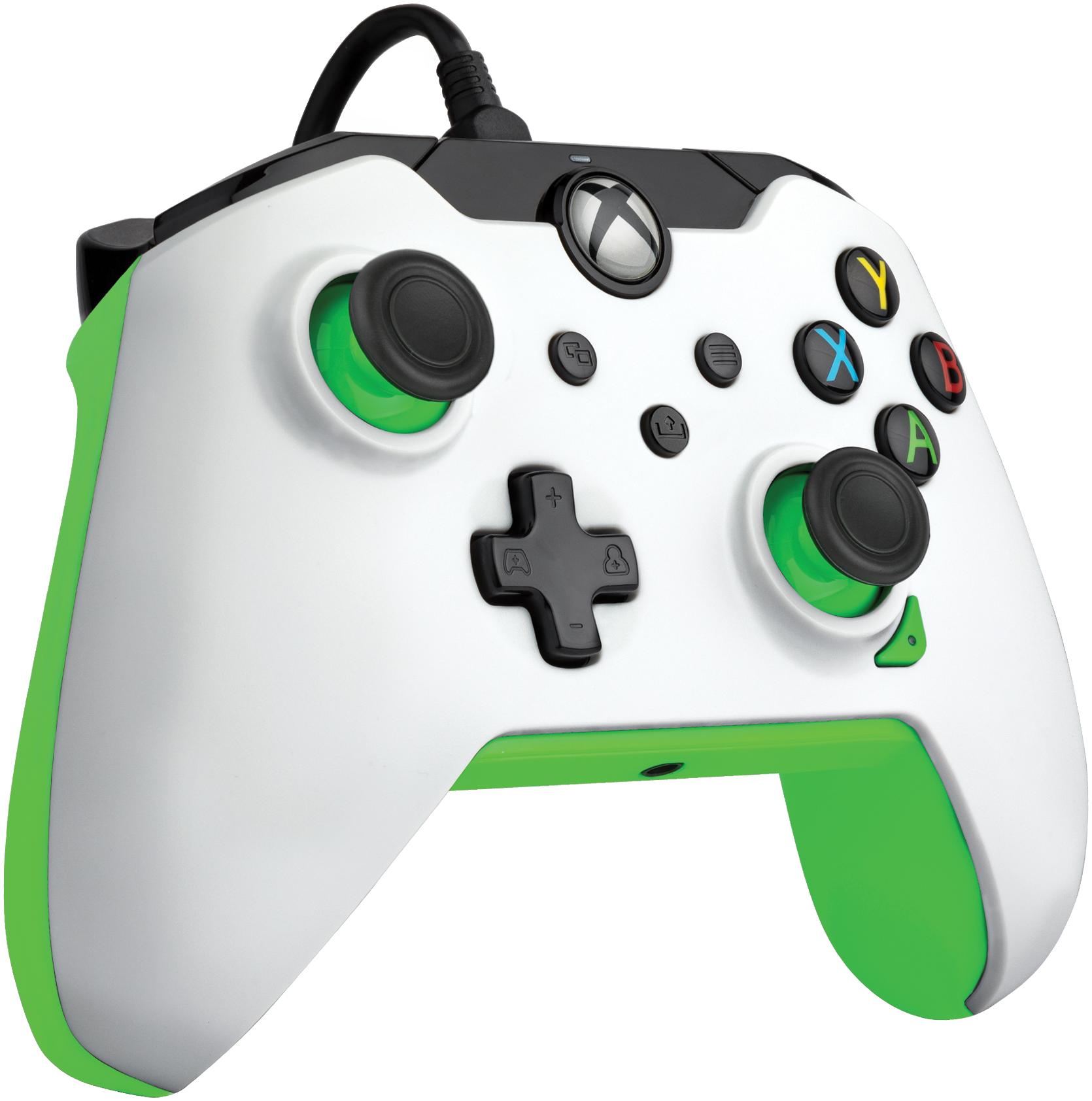 PDP Manette Filaire Xbox Neon White