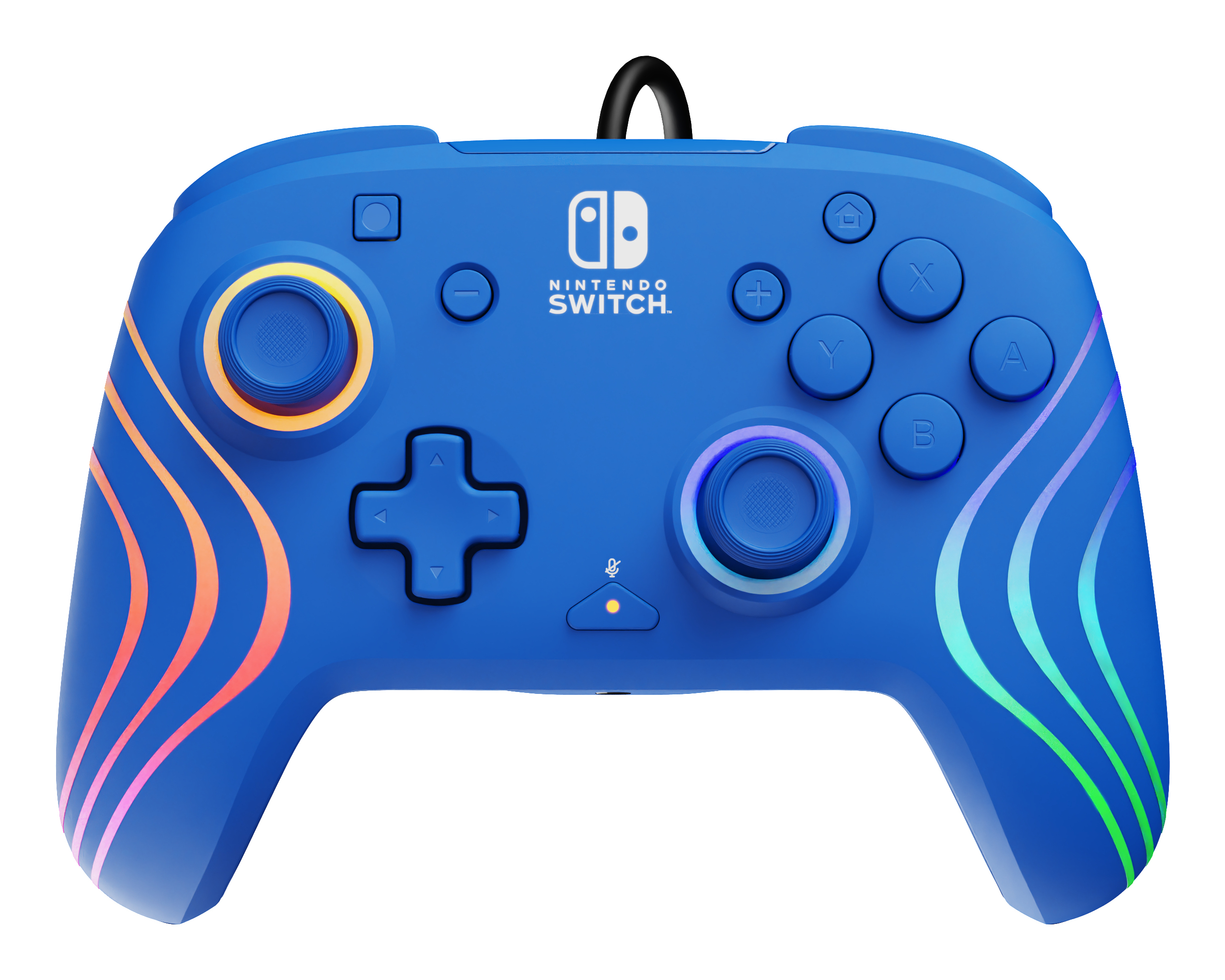 PDP Afterglow Wave Bleu USB Manette de jeu Analogique/Numérique Nintendo Switch, Nintendo Switch OLED