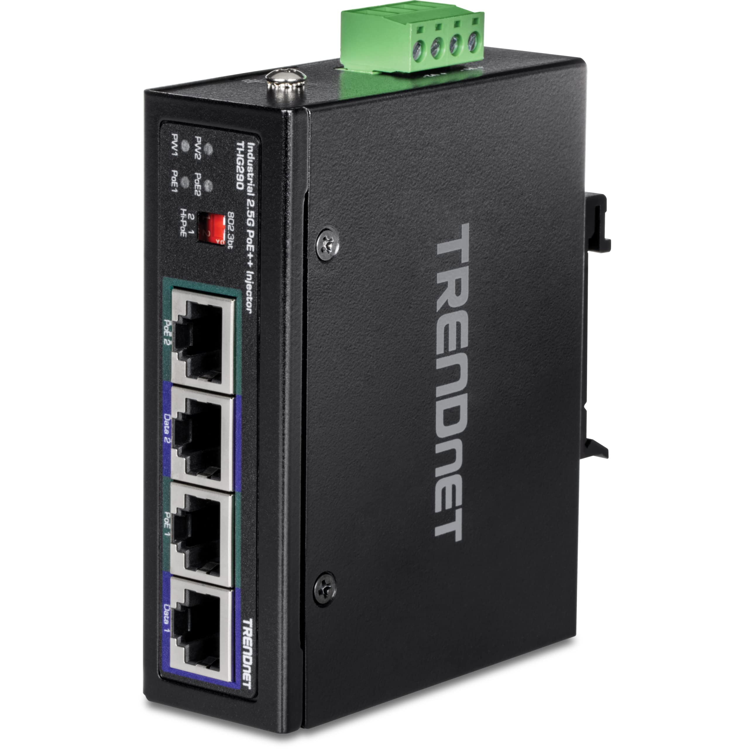 TRENDNET TRENDnet Hardened Industrial 95W 2-Port 2,5Gbit PoE-Injector