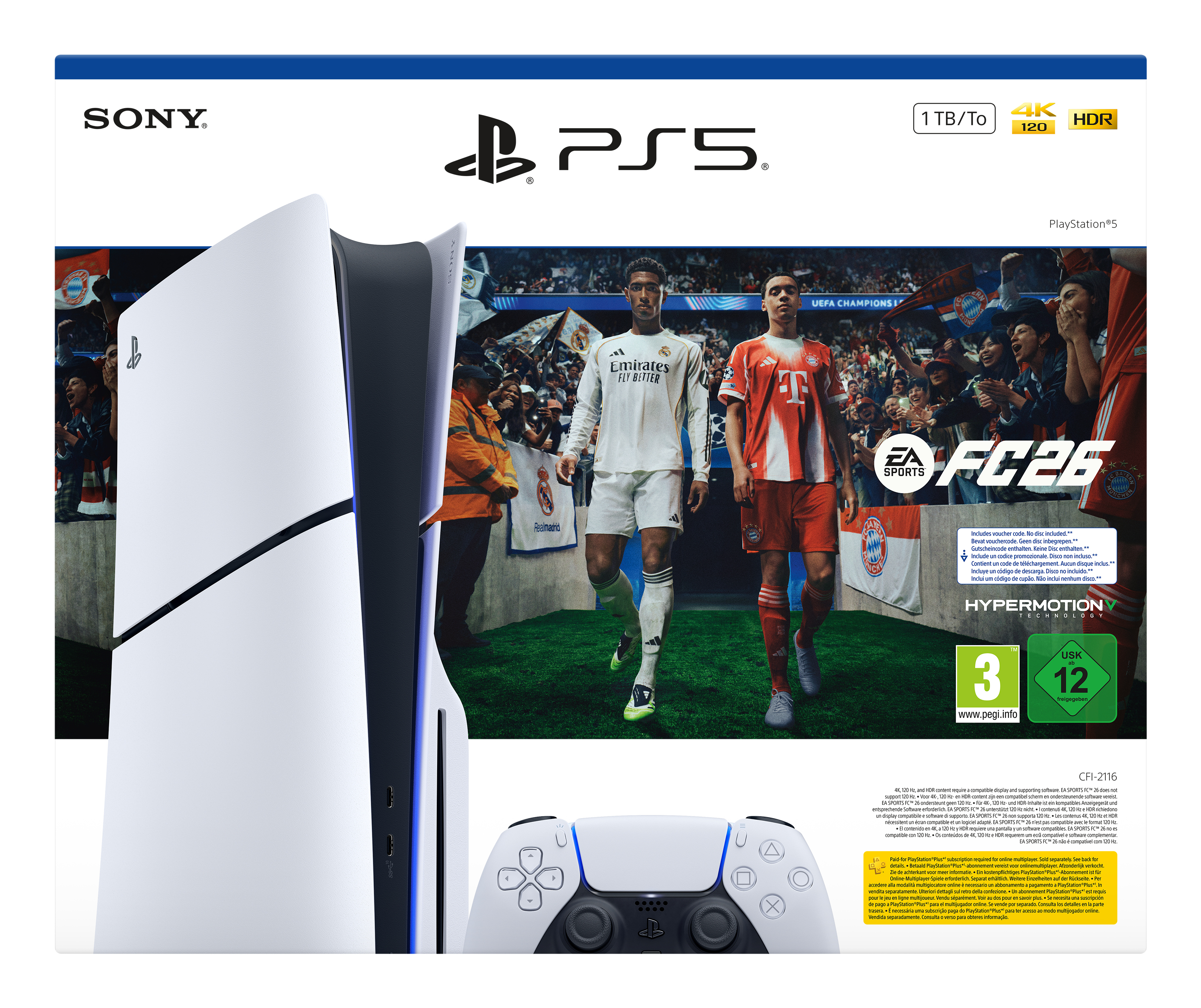 SONY Pack Slim Edition Standard + EA SPORTS FC 26
