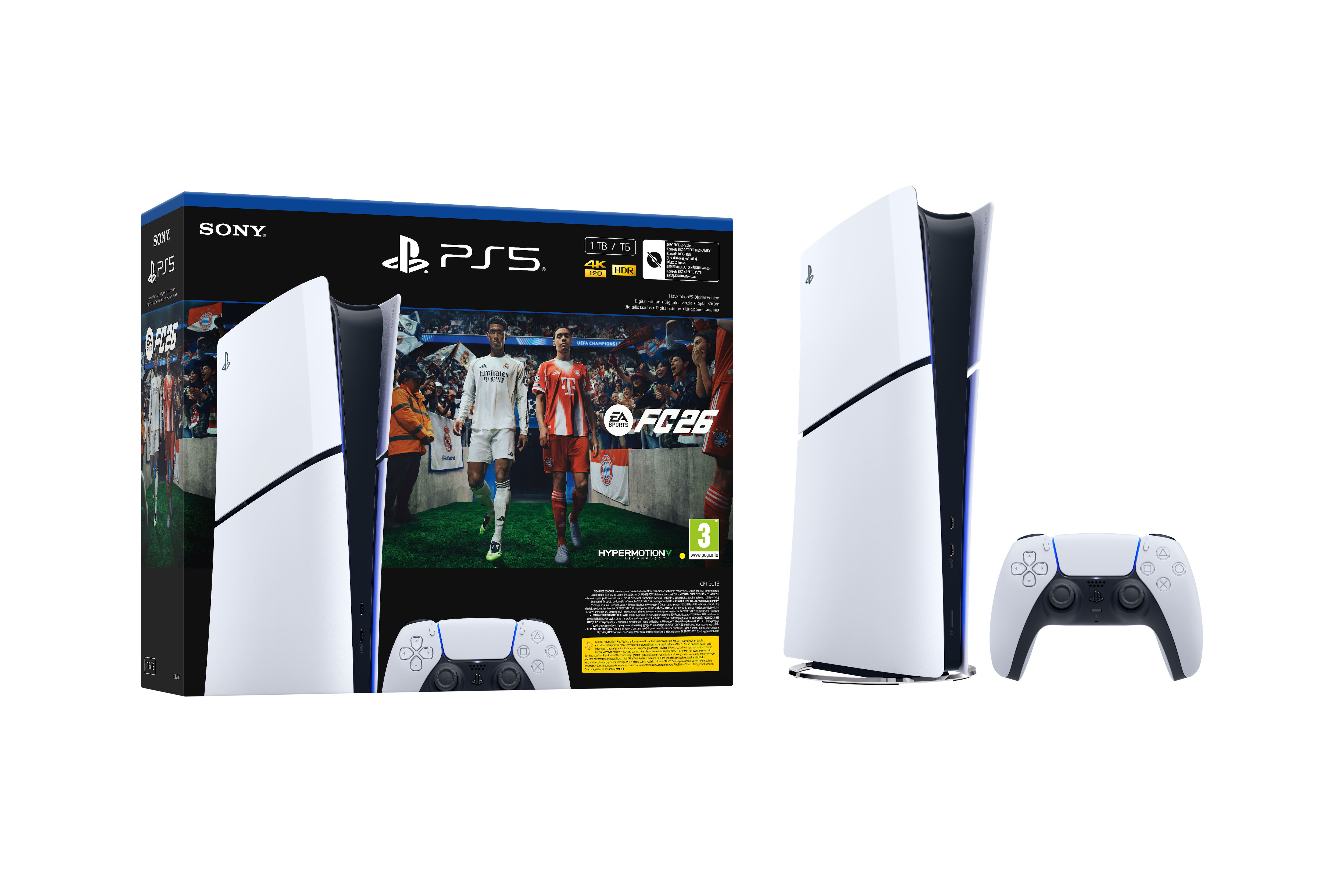 SONY Gaming Playstation 5 Slim Digital Version (EA Sports FC 26 Bundle) EU