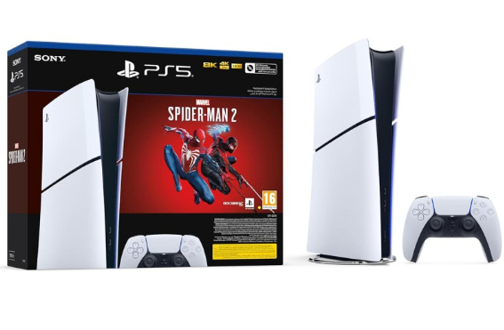 SONY PlayStation 5 Slim Édition Digitale + Spider Man 2