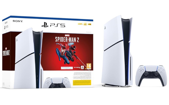 SONY PlayStation 5 Slim Édition Standard + Spider Man 2