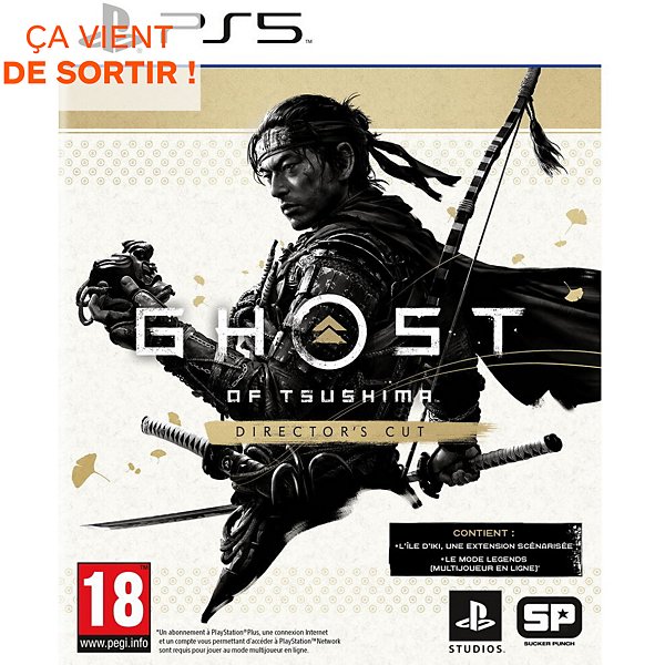 Sony Computer Entertainment Jeu PS4 Ghost Of Tsushima Director's Cut PS5