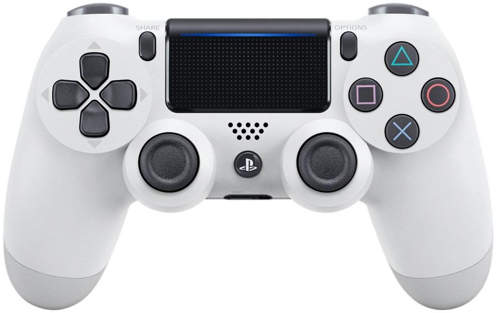 Sony Computer Entertainment Manette PS4 DualShock 4.0 V2 Blanche/Glacier White
