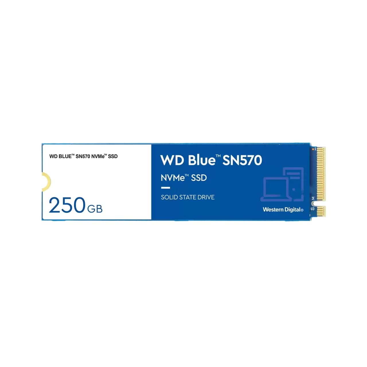 WESTERN DIGITAL WD Blue SSD SN570 NVMe 250Go M.2 2280