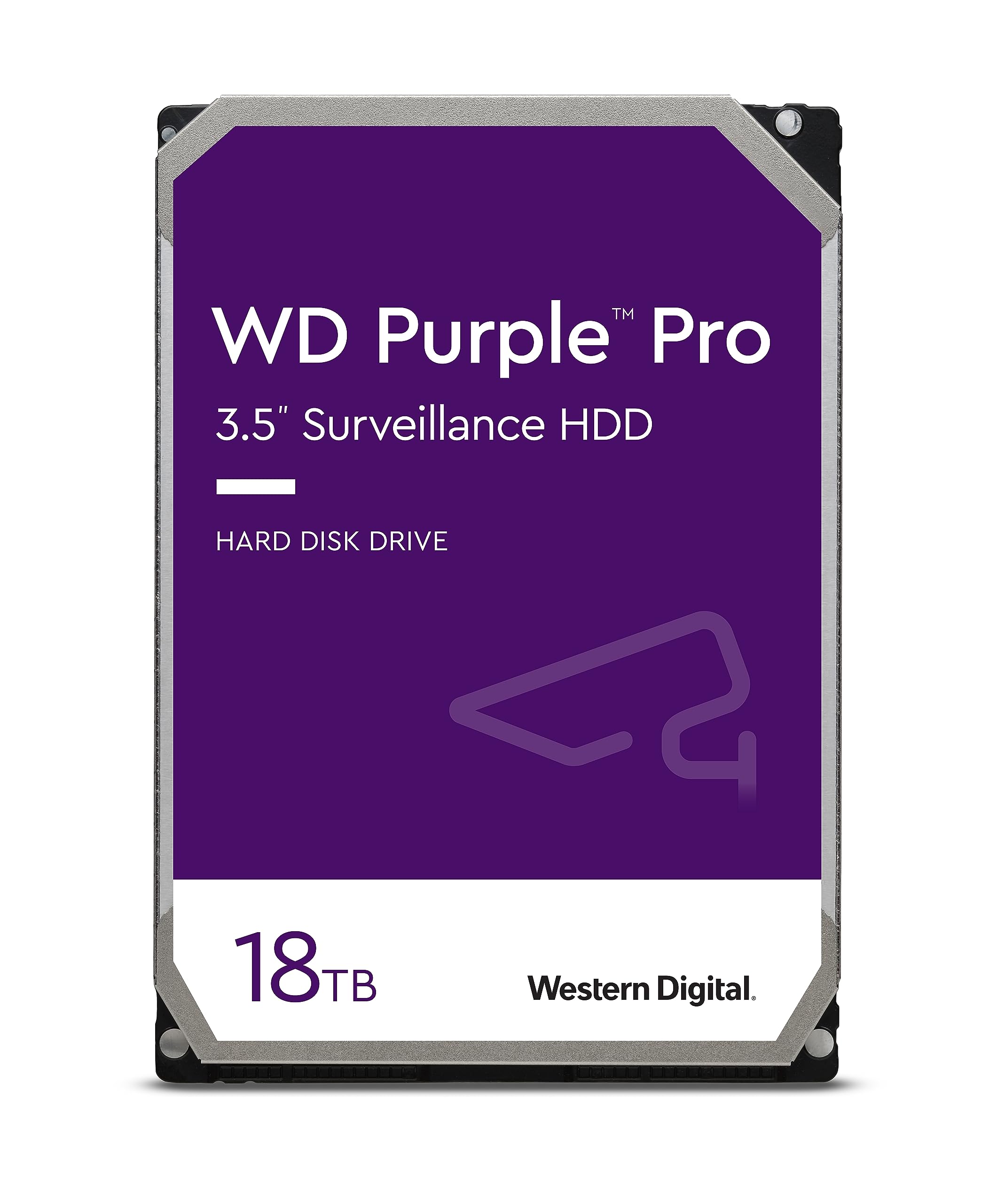 WESTERN DIGITAL WD Purple Pro 18To SATA 6Gb/s 3.5p HDD