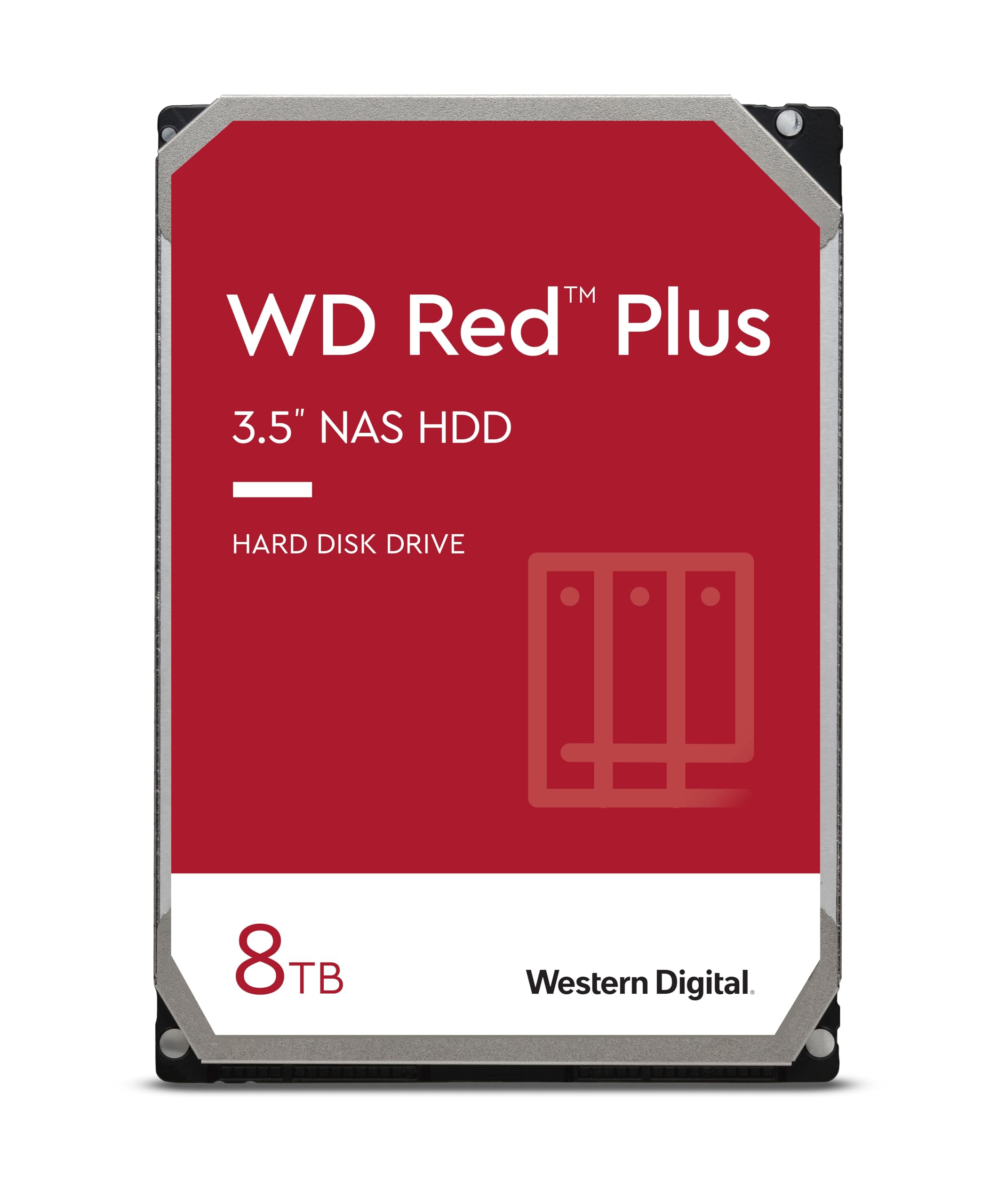 WESTERN DIGITAL WD Red Plus 8To SATA 6Gb/s 3.5p HDD
