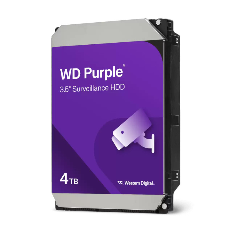 WESTERN DIGITAL WD Purple 4To SATA HDD 3.5inch internal 128MB Cache