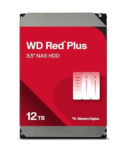 WESTERN DIGITAL HDD Red Plus 12TB 3.5 SATA 512MB