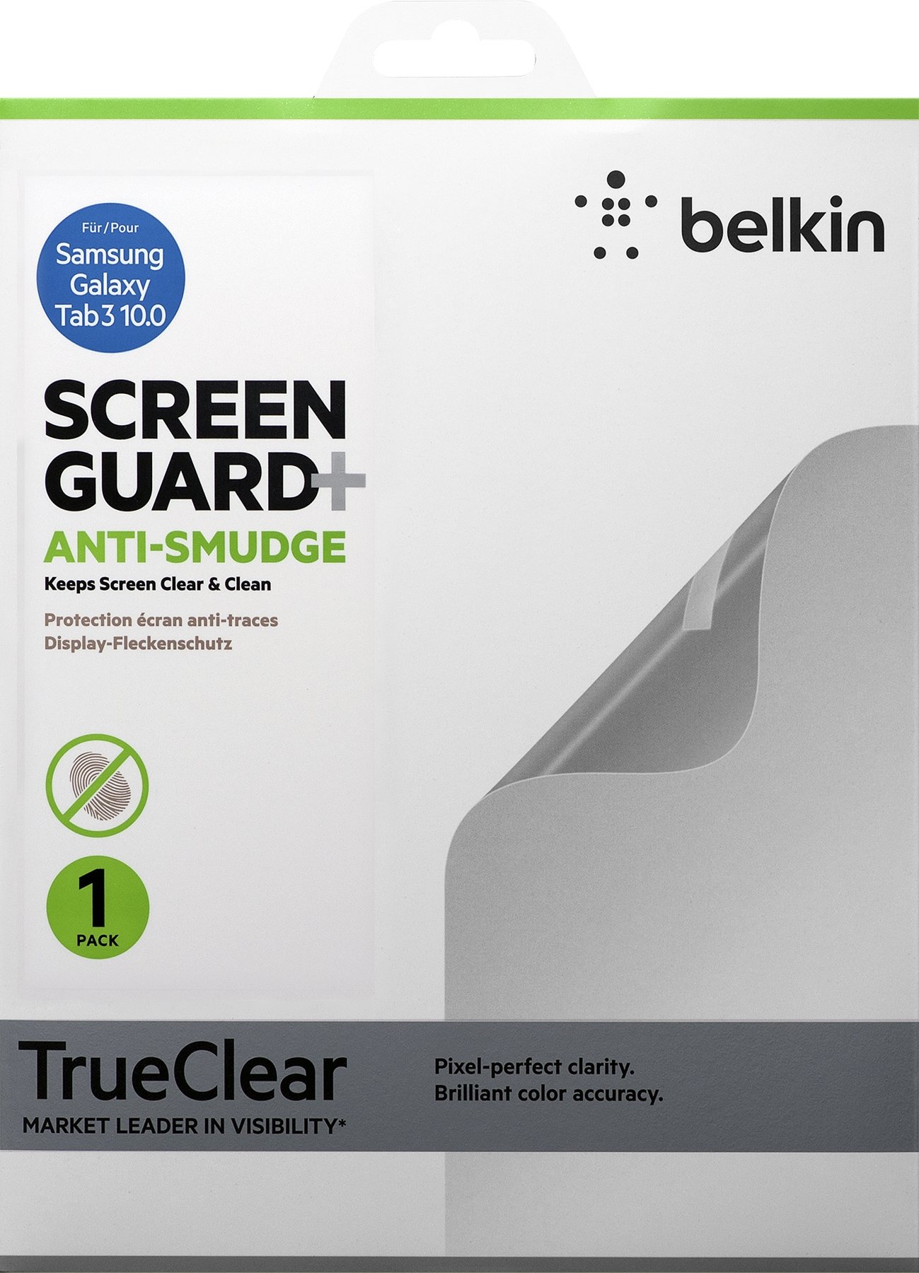 BELKIN Film de protection d'écran  Screen pour Samsung Galaxy Tab 3 10'' (Transparent)