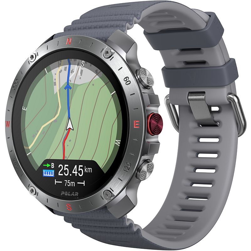 Polar Modèle : montre sport Grit X2 Pro Stone Grey S-L