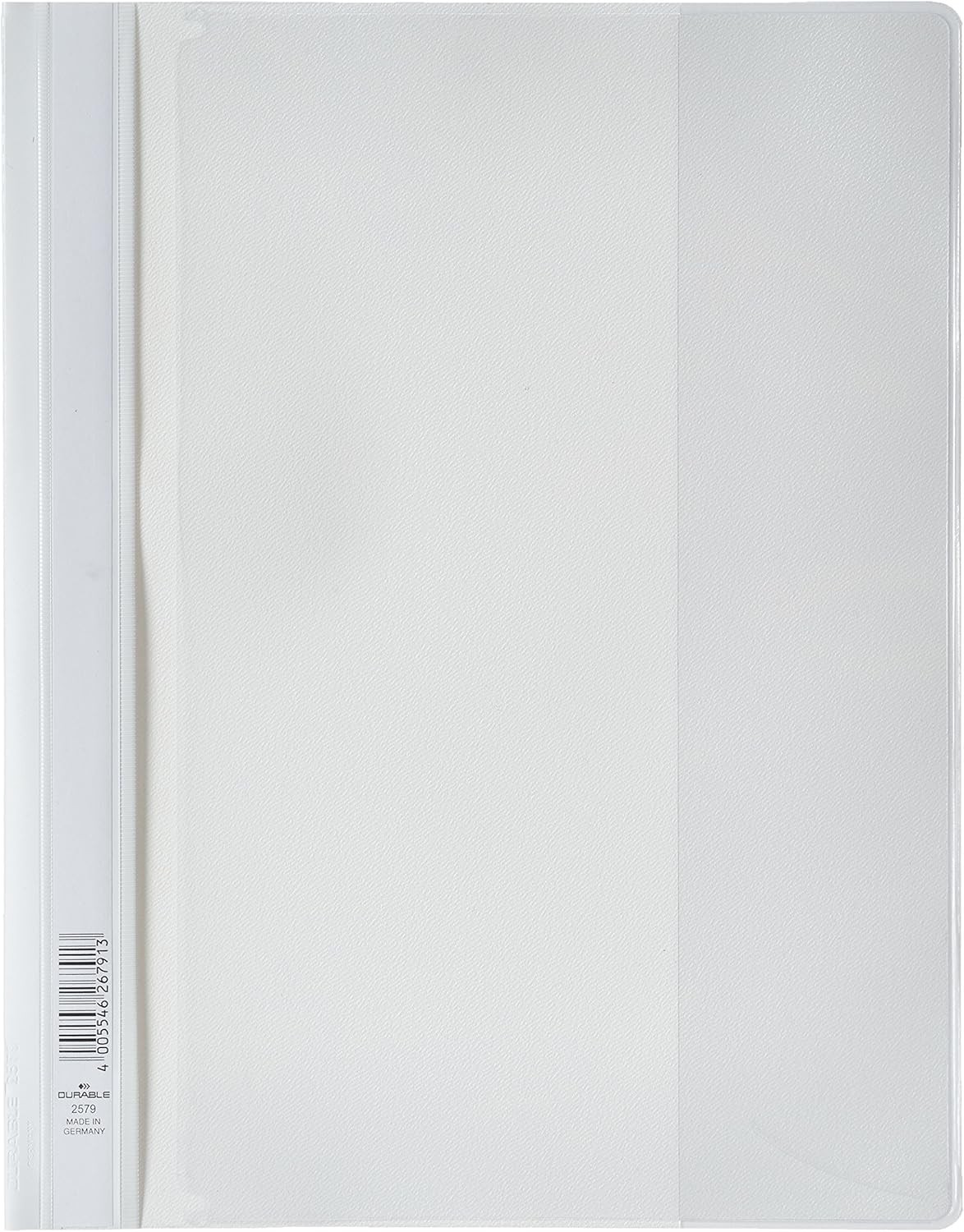 Durable DURABLE Angebotshefter Duraplus Sichttasche weiß