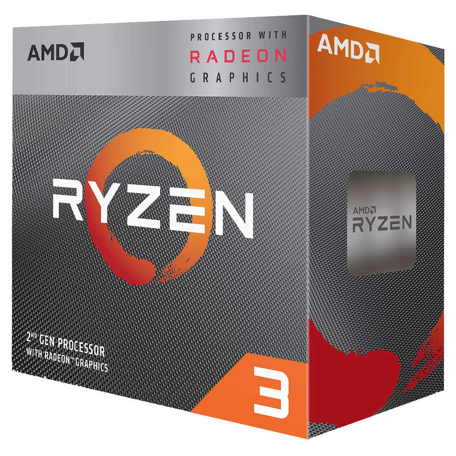 AMD Ryzen 3 3200G 4GHz AM4 4C/4T 65W 6Mo with Wraith Stealth Cooler BOX
