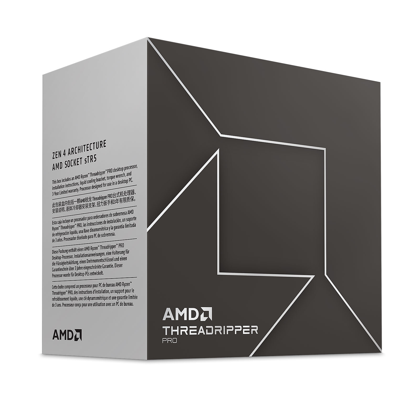 AMD Processeur Ryzen Threadripper PRO 7995WX 96-Core 2.5 GHz / 5.1 GHz